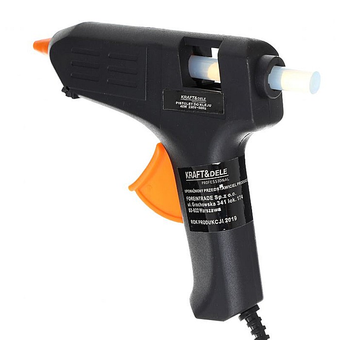 Pistol de lipit cu silicon, 40W, KD10350, Kraft&Dele [5]