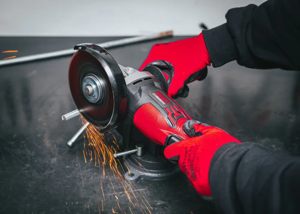 POLIZOR UNGHIULAR FĂRĂ PERII CU ACUMULATOR DIAX 2 X ACU 10 DISCURI RTSZK0140 [4]