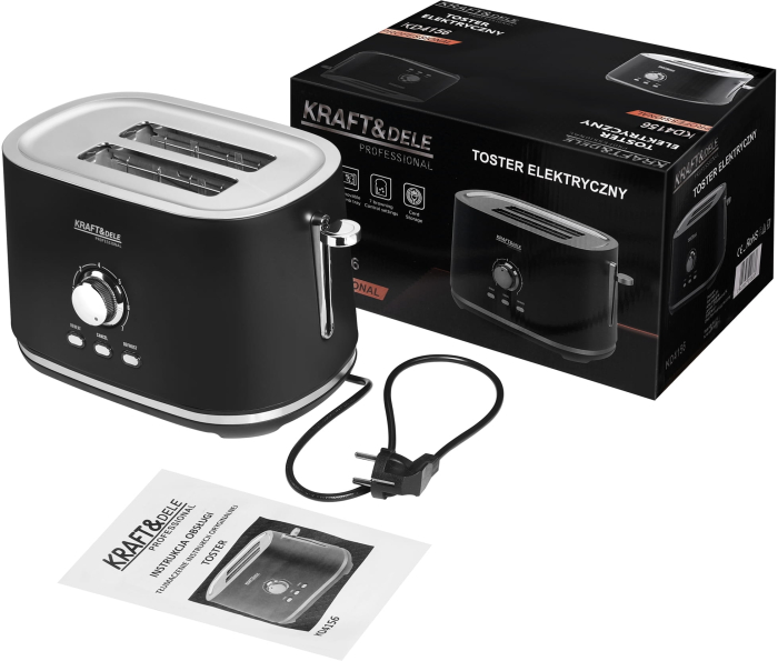 Prăjitor de pâine electric de 1000 W KD4156 [13]