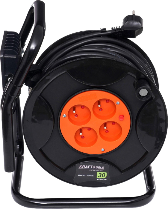 Prelungitor pe tambur de plastic 30m + LED KD4037 [9]
