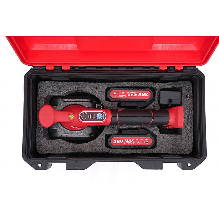 Ventuza vibranta electrica pe baterie 2x2ah vibrator  nivelare placi [3]