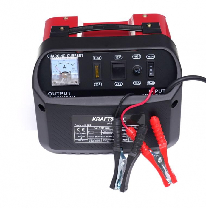 Redresor auto, 12V/24V 10A 60Ah, KD1905, Kraft&Dele [2]