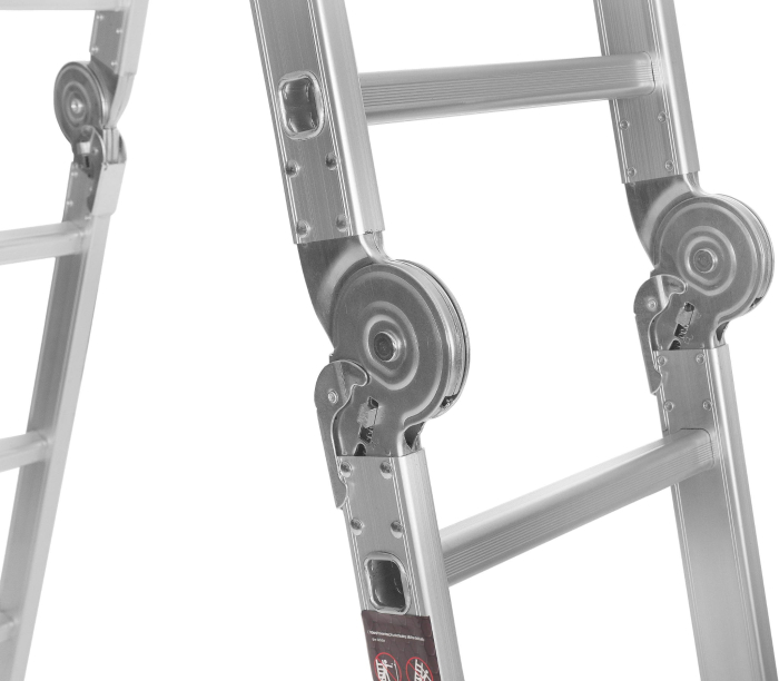 Scara aluminiu cu platforma 4x4 460cm multifunctionala KraftProfesional KD4071 [7]