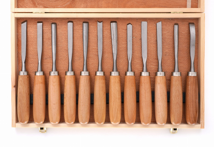 Set 12 dalti cu maner lemn (KD11775) [2]
