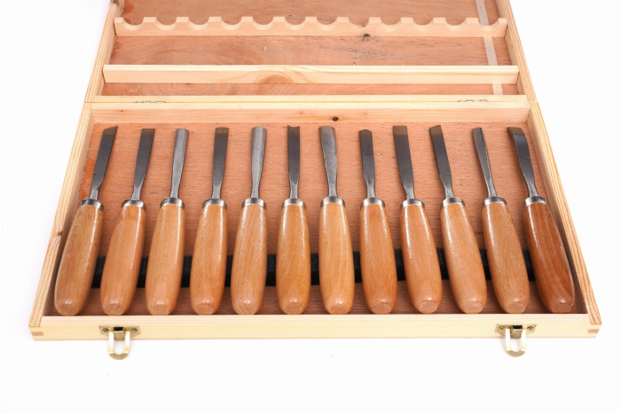 Set 12 dalti cu maner lemn (KD11775) [3]