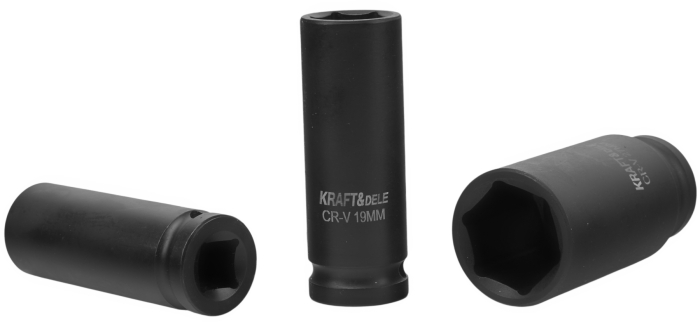 Set 35 chei tubulare impact, Kraft&Dele, 1/2", KD11756 [15]