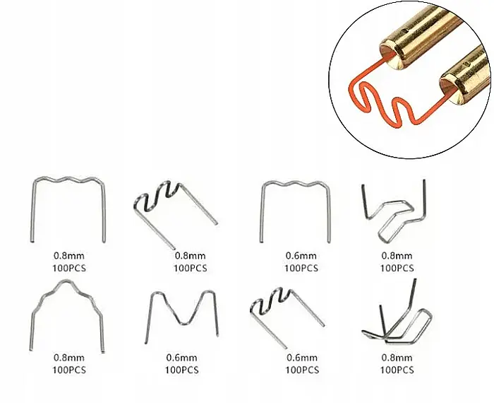 Set 800 capse cleme sarme agrafe sudat lipit plastic [6]