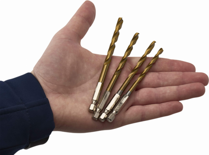 Set burghie titan, Kraft&Dele, KD982, 13 buc, 1.5–6.5 mm [2]