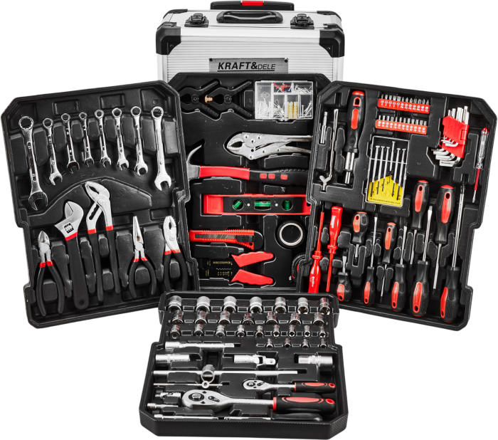 Set chei 188 piese KD314 Carcasă din aluminiu [8]