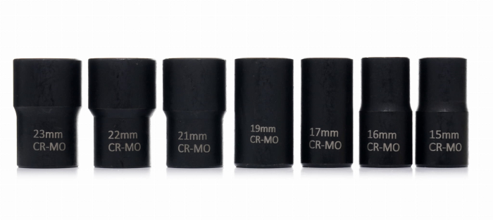 Set chei tubulare de impact cu bit, Kraft&Dele, 1/2'' 15 elemente, Kd11793 [7]