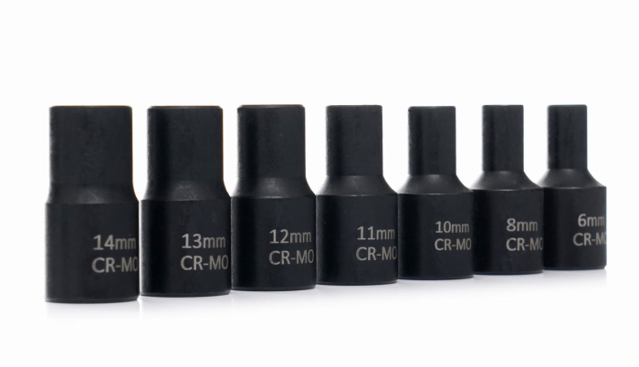 Set chei tubulare de impact cu bit, Kraft&Dele, 1/2'' 15 elemente, Kd11793 [5]