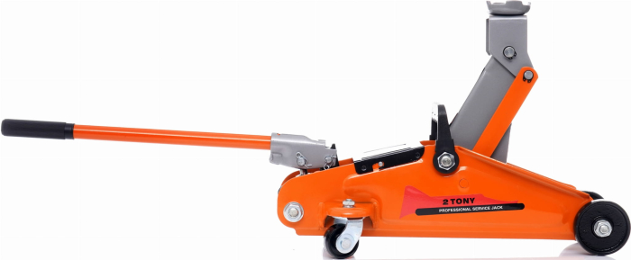 Set Cric hidraulic, Kraft&Dele KD1377, cu profil scazut, 2 T, 130-300 mm + Suporturi auto reglabile Kraft&Dele KD3170, set 2 buc, 275-415mm, 2 tone, grafit/negru [11]