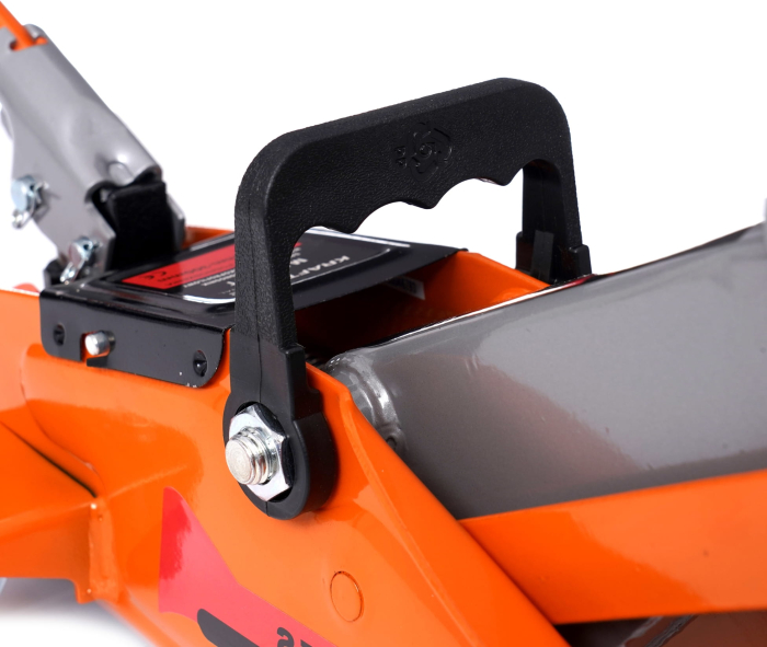 Set Cric hidraulic, Kraft&Dele KD1377, cu profil scazut, 2 T, 130-300 mm + Suporturi auto reglabile Kraft&Dele KD3170, set 2 buc, 275-415mm, 2 tone, grafit/negru [21]