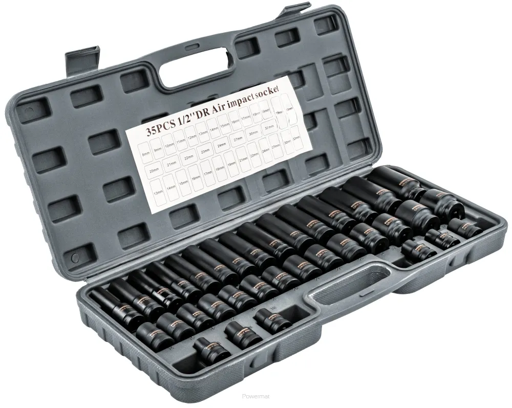 Set de chei tubulare, 35 buc, 8-32 mm | PM-ZNU-832T [10]