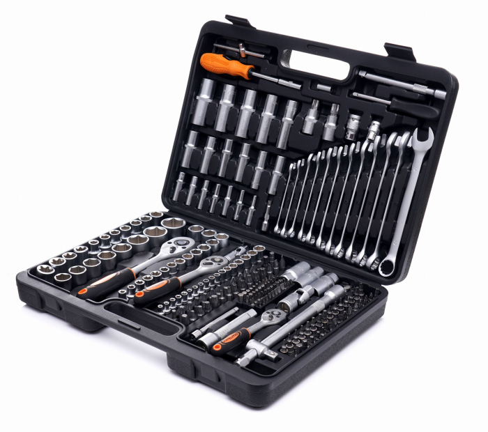 Set de scule cu 219 piese și chei tubulare KD10470 [4]