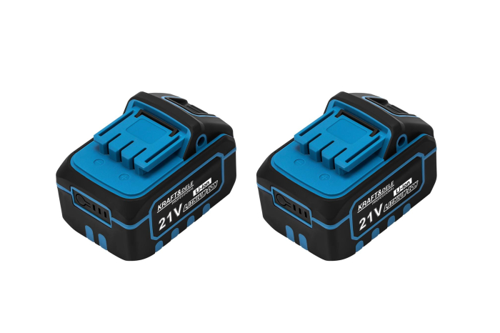 Set masina de gaurit si insurubat cu acumulator si accesorii, 21 V, 2 Ah, Kraft&Dele KD3355 [10]