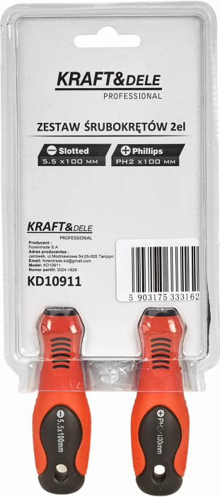 Set șurubelnițe 2 buc KD10911 [2]