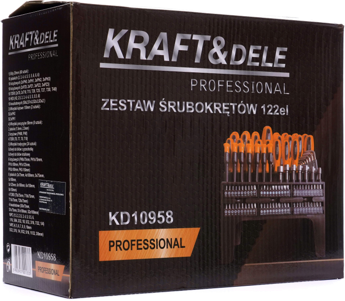 Set șurubelnițe și biți 122 buc KD10958 [3]