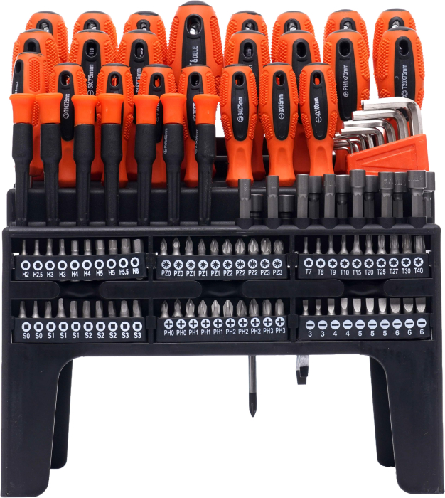 Set șurubelnițe și biți 122 buc KD10958 [2]