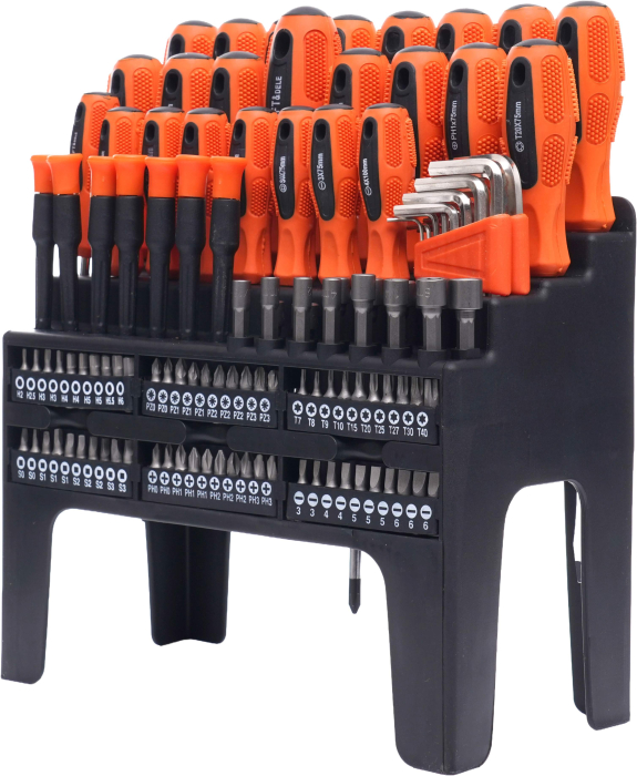 Set șurubelnițe și biți 122 buc KD10958 [11]