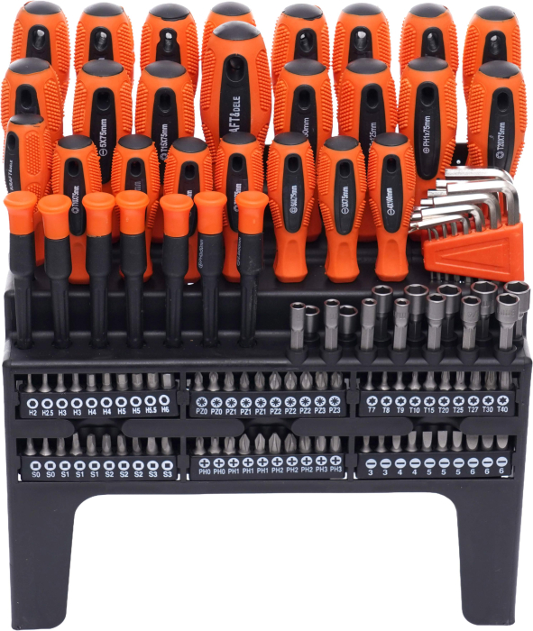 Set șurubelnițe și biți 122 buc KD10958 [12]