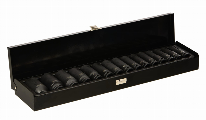 Set tubulare de impact, 1 /2", 10-32 mm, 15 bucati, Kraft&Dele KD11769 [1]