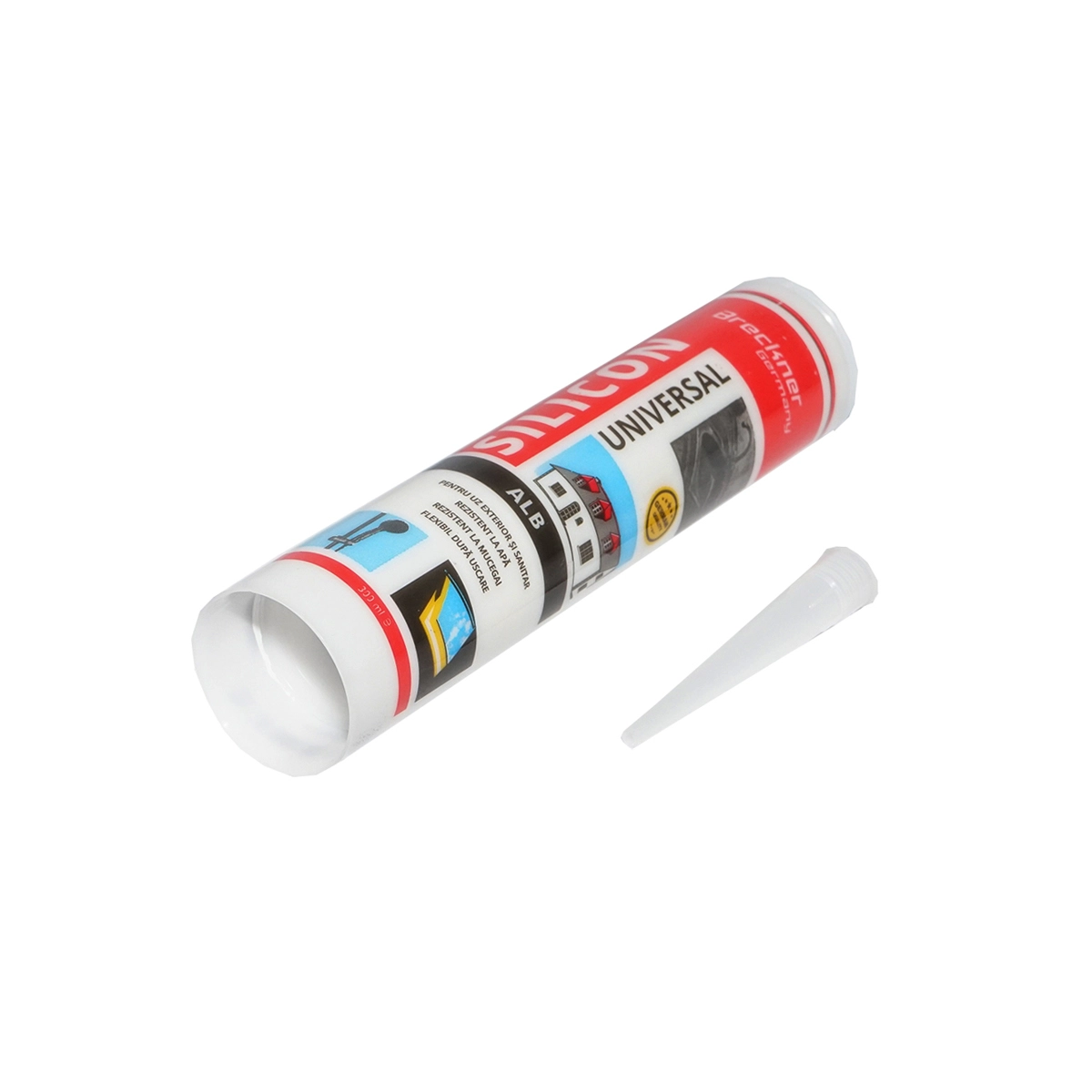 Silicon universal alb interior/exterior 300ml Breckner Germany [3]