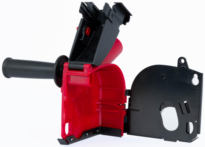 Sistem adaptor de aspirare a prafului pentru polizor unghiular KD1977 [4]