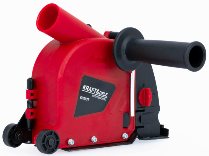 Sistem adaptor de aspirare a prafului pentru polizor unghiular KD1977 [10]