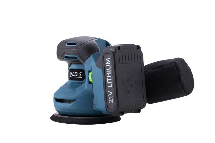 Slefuitor cu excentric, acumulator WDS, 21 V, 125 mm, Kraft&Dele WDS2525 [14]