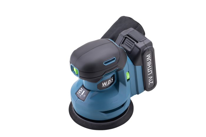 Slefuitor cu excentric, acumulator WDS, 21 V, 125 mm, Kraft&Dele WDS2525 [6]