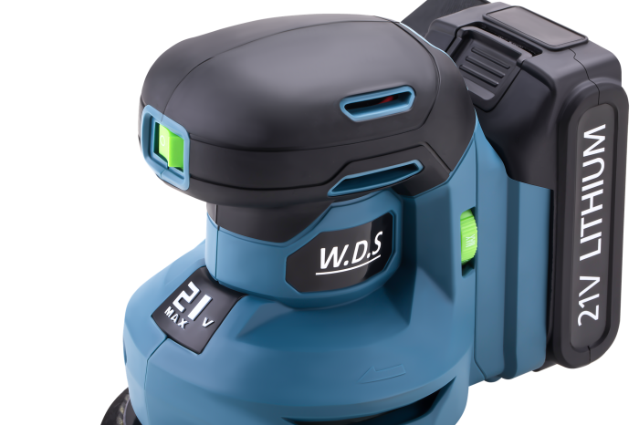 Slefuitor cu excentric, acumulator WDS, 21 V, 125 mm, Kraft&Dele WDS2525 [2]