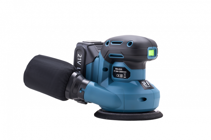 Slefuitor cu excentric, acumulator WDS, 21 V, 125 mm, Kraft&Dele WDS2525 [5]