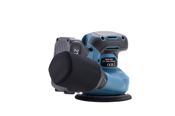 Slefuitor cu excentric, acumulator WDS, 21 V, 125 mm, Kraft&Dele WDS2525 [12]