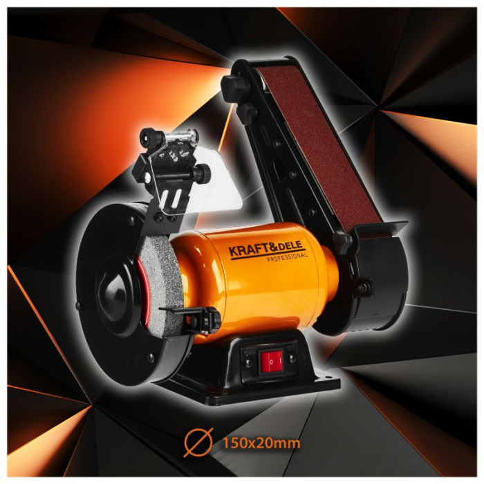 ȘLEFUITOR DE BANCA/CU BANDĂ 1800W 150x20 mm KD568 [12]