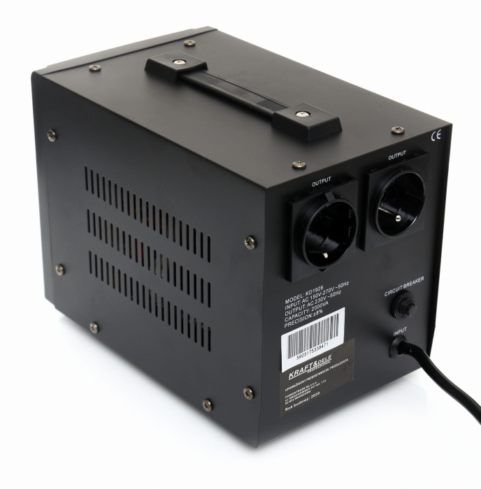 Stabilizator de tensiune 2000VA 230V 150-270V KD1926 KraftDele [5]