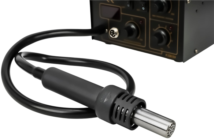 Statie de lipit cu aer cald si letcon 2 in 1 60W KraftProfesional KD850 [3]