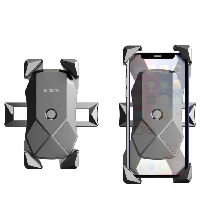 Suport telefon de bicicletă Devia Voager ES063 negru [3]