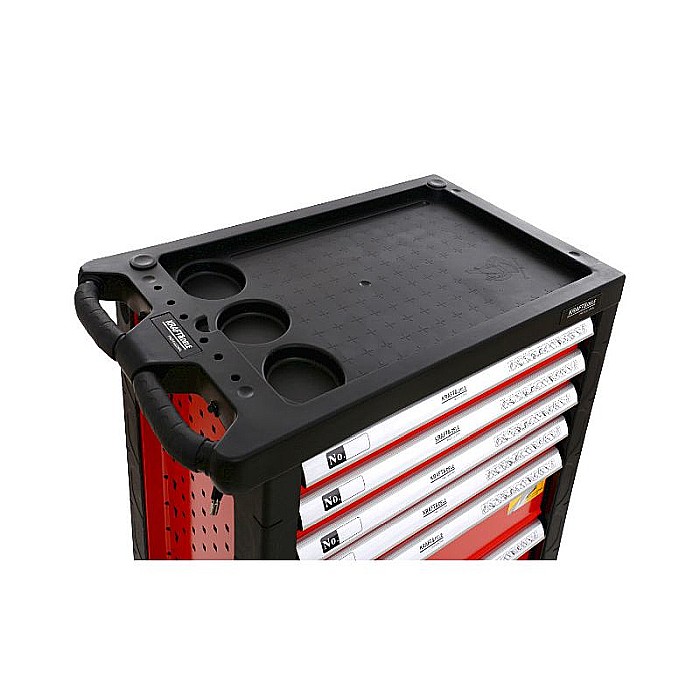 Dulap scule, Kraft&Dele KD361, pe roti, 6 sertare, 263 piese [4]