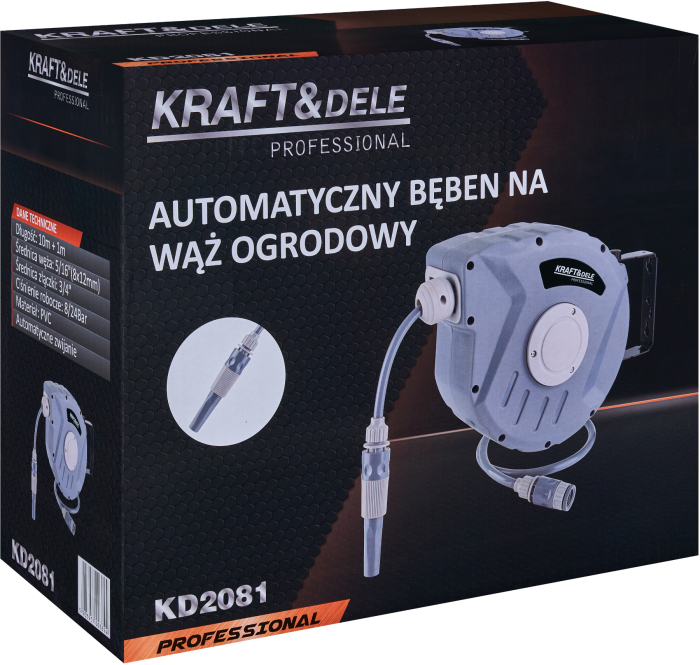 Tambur automat pentru furtun de gradina 10m KD2081 [14]
