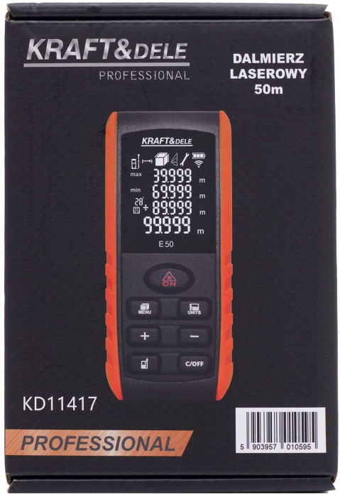 Telemetru laser, 50 m KD11417 [2]