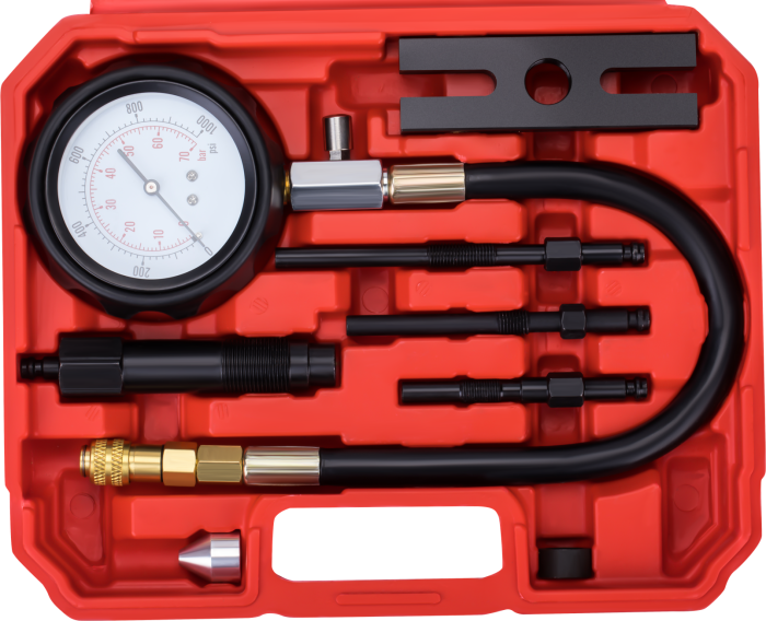 TESTER DE PRESIUNE DE COMPRESIE - MOTORINĂ 0-70 BAR MAX KD12516 [9]