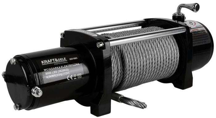 Troliu - KD1563 Troliu electric de 8000 lbs (3629kg) 12V [7]