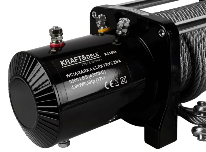 Troliu - KD1564 Troliu electric 9500LBS 12V [2]