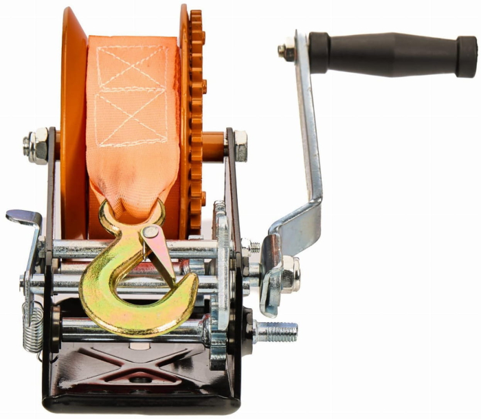 Troliu Manual 1588 kg cu centura sintetica 10m 50mm KD1315 [10]