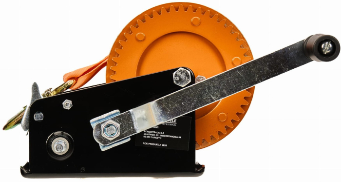 Troliu Manual 1588 kg cu centura sintetica 10m 50mm KD1315 [5]