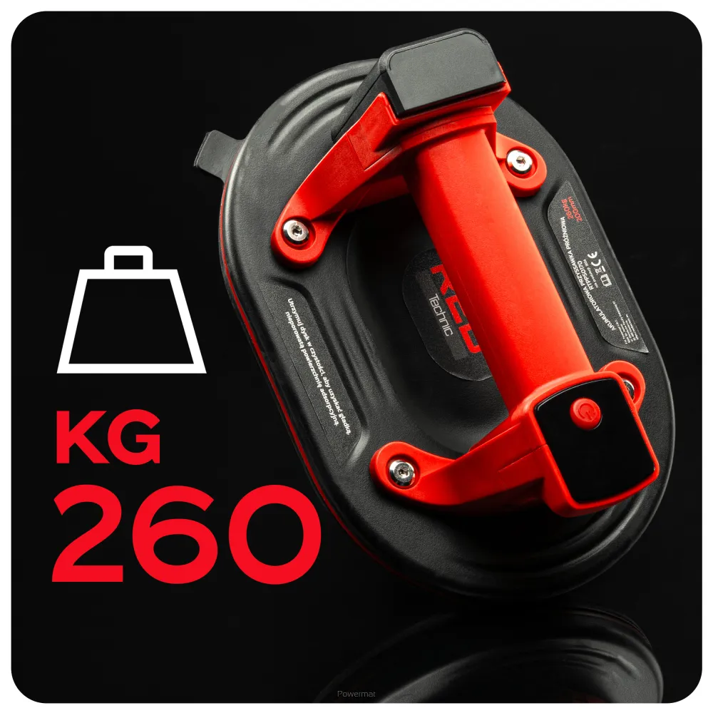 Ventuza pentru sticla cu acumulator, Red Technic RTPPS0170 [10]
