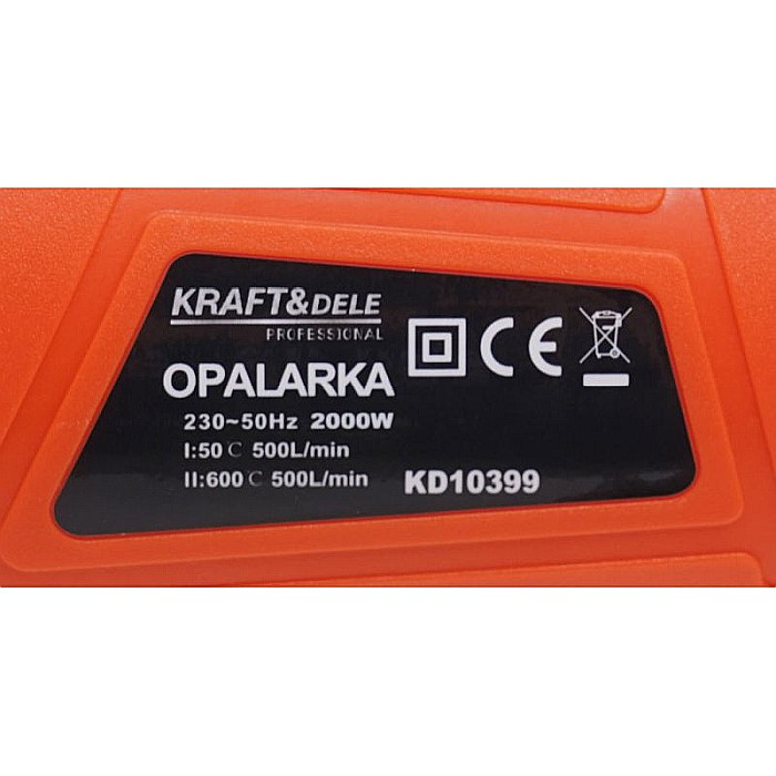 Arzator electric de buruieni, Kraft&Dele KD10399, 2000W [9]