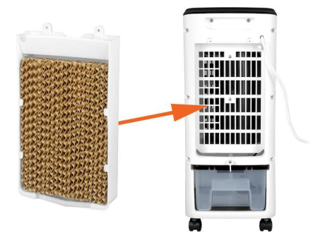 Aparat de aer condiționat portabil WT10 60W alb 3 moduri [4]