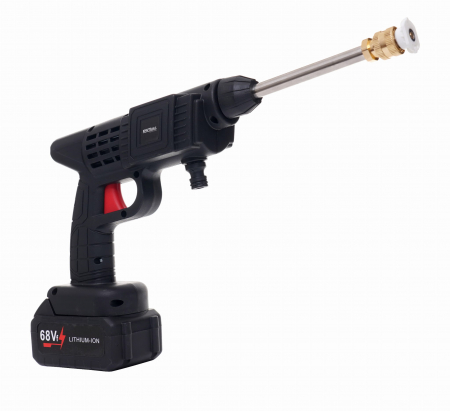 Scule pentru gradinarit - Aparat de spalat sub presiune, Kraft&dele, pe acumulator, 2 baterii, KD663